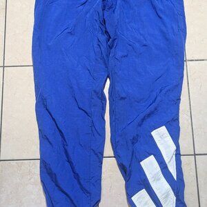 Adidas 1992 Windbreaker Pants Men's Large Blue Pre-owned